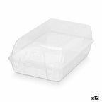 Stohovatelný box na boty Gondol Transparentní plast 21 x 13 x 37 cm 21,4 x 13 x 37 cm (12 kusů)
