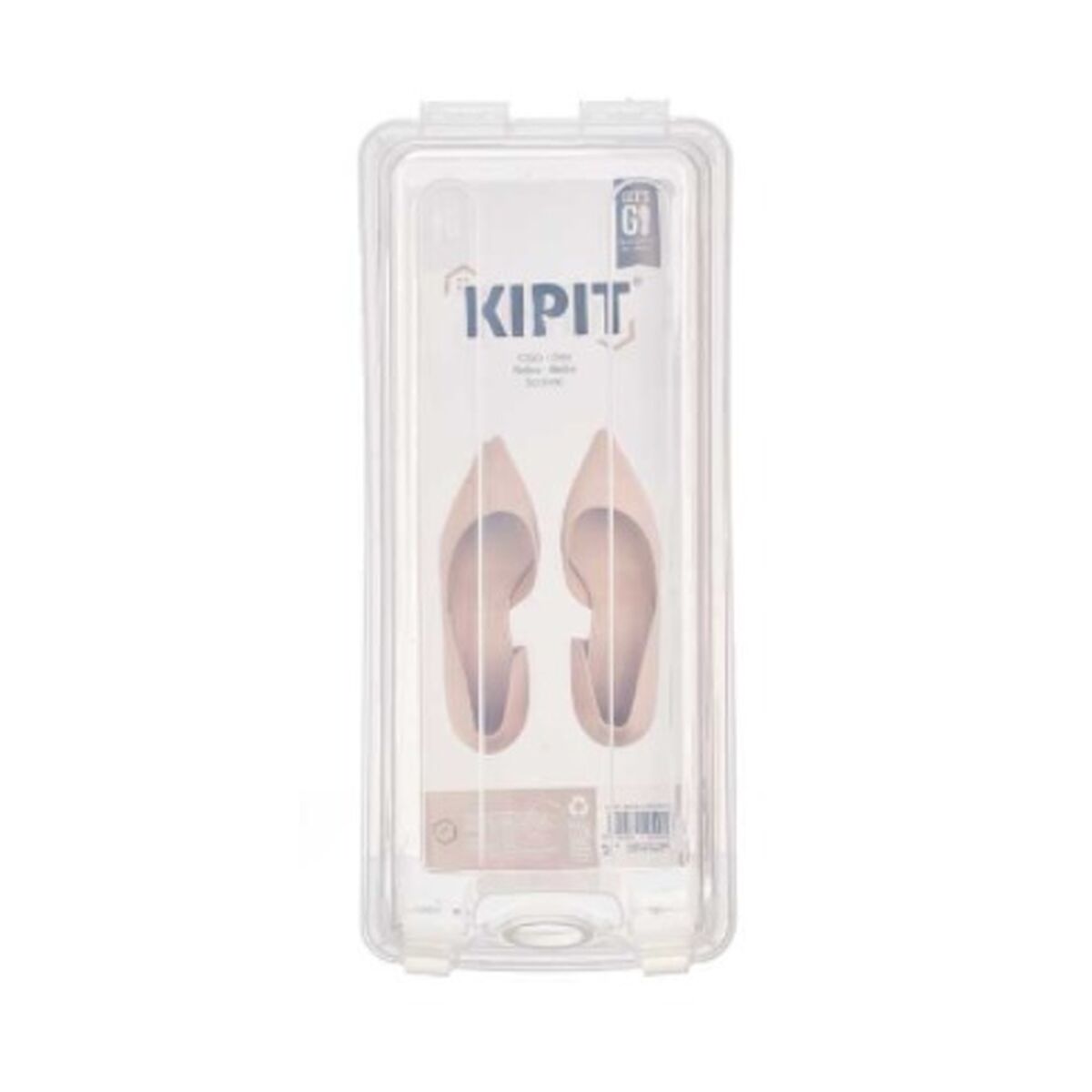 Stohovatelný box na boty Kipit průhledný plast 14 x 10 x 32 cm 14,5 x 10 x 33 cm (12 kusů) – obrázek 4