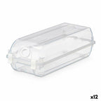 Stohovatelný box na boty Kipit průhledný plast 14 x 10 x 32 cm 14,5 x 10 x 33 cm (12 kusů)
