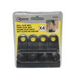 Sada svorek na markýzy a plachty Bensontools Clip černá 4 kusy Ø 0,27 x 8 x 3 cm – obrázek 3