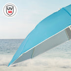 Slunečník Active modrý 200 x 185 x 200 cm (6 ks) – obrázek 4
