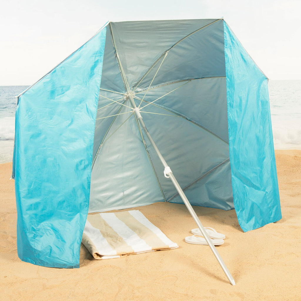 Slunečník Active modrý 200 x 185 x 200 cm (6 ks) – obrázek 6