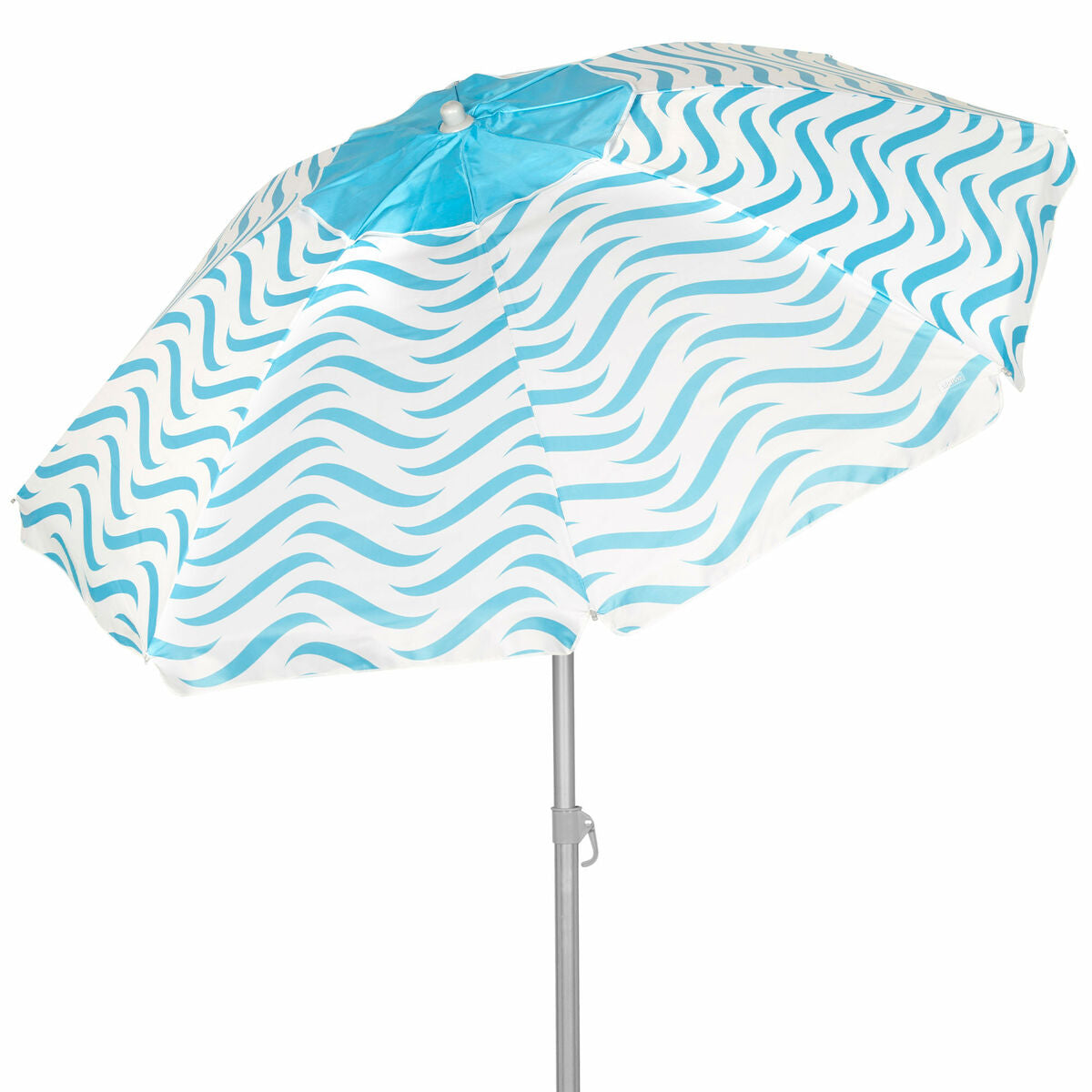 Slunečník Aktiv modrý Ø 220 cm 220 x 200 x 220 cm (6 kusů) – obrázek 2