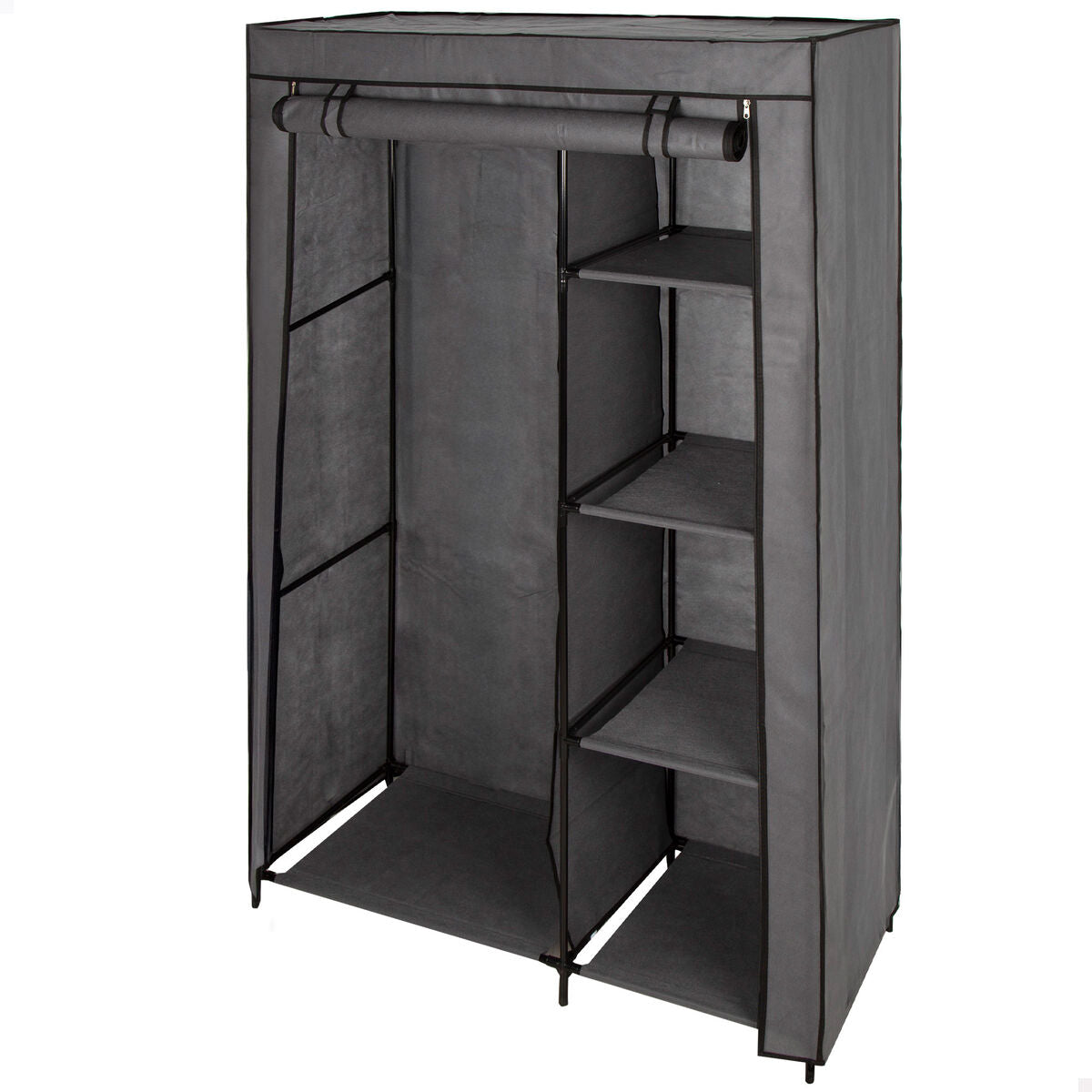 Organizéry na oblečení a boty Max Home tmavě šedé 105 x 160 x 44 cm 2 kusy – obrázek 2