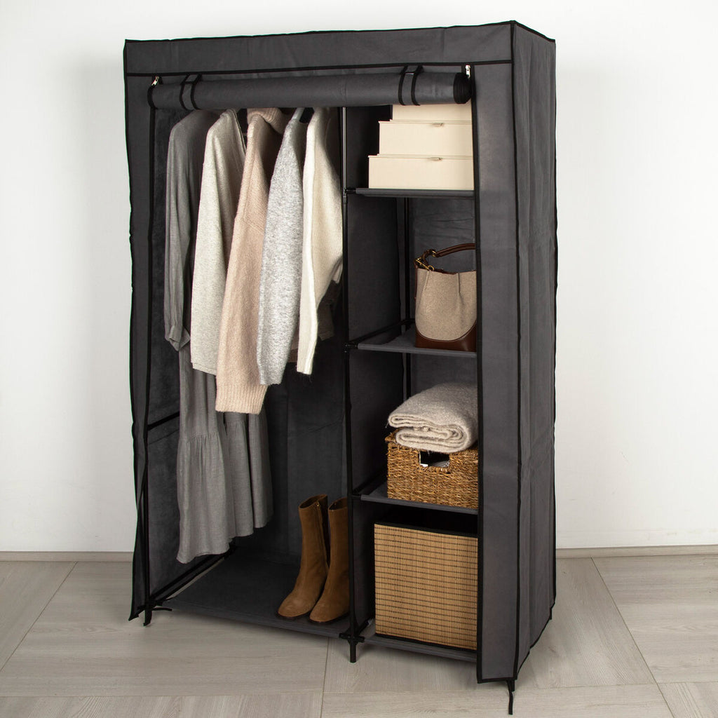 Organizéry na oblečení a boty Max Home tmavě šedé 105 x 160 x 44 cm 2 kusy – obrázek 6