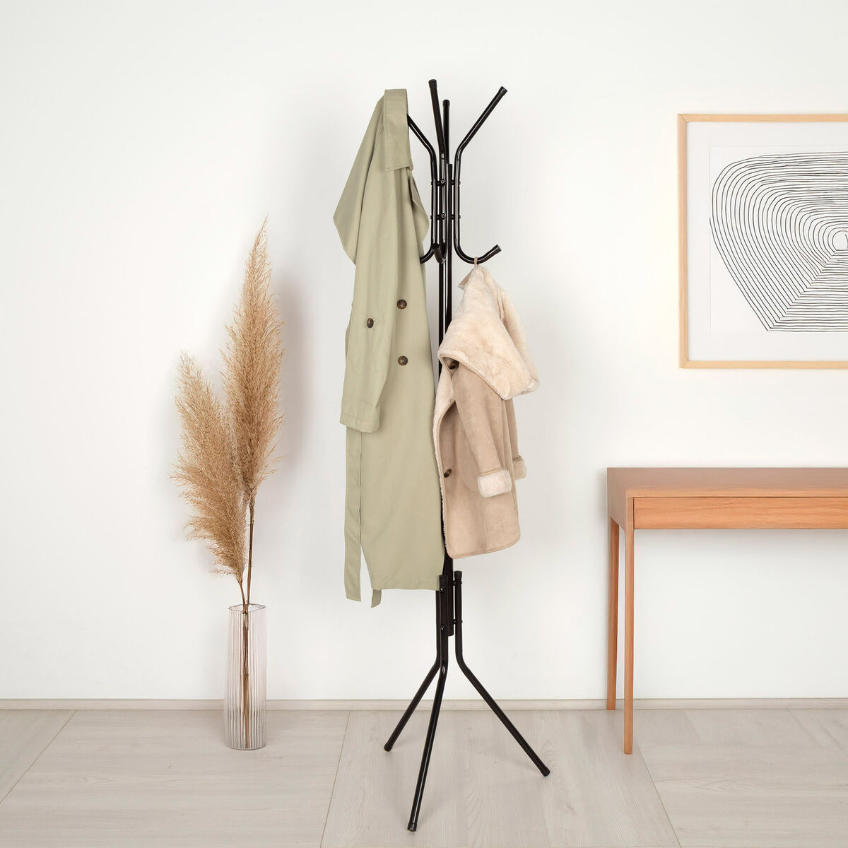 Věšák Max Home kov (4 kusy) 61,5x14,5x38,5 cm – obrázek 2