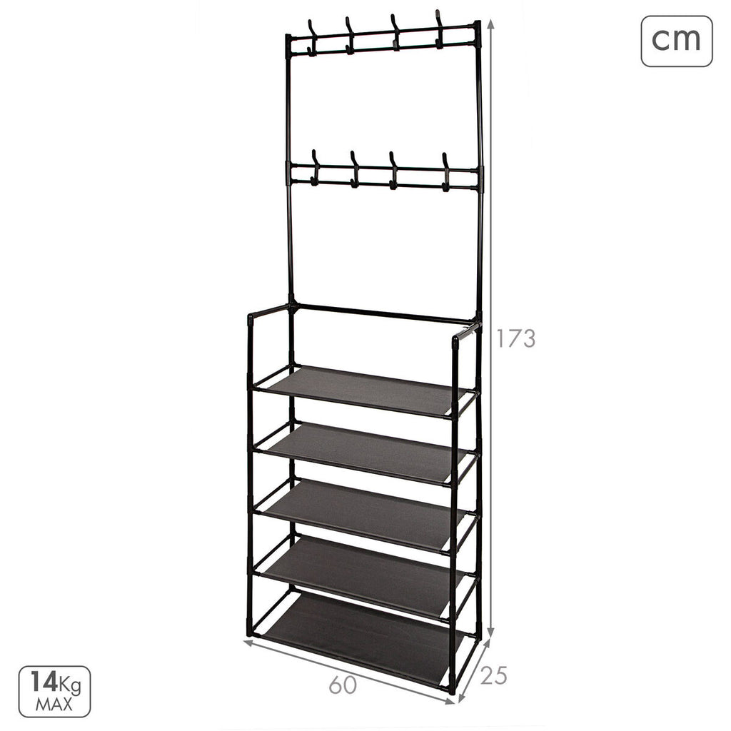 Věšák Max Home kov (4 kusy) 61x28x21 cm – obrázek 4