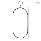 Garderoba Max Home železo (4 kusy) 57x12,5x31,5 cm – obrázek 4