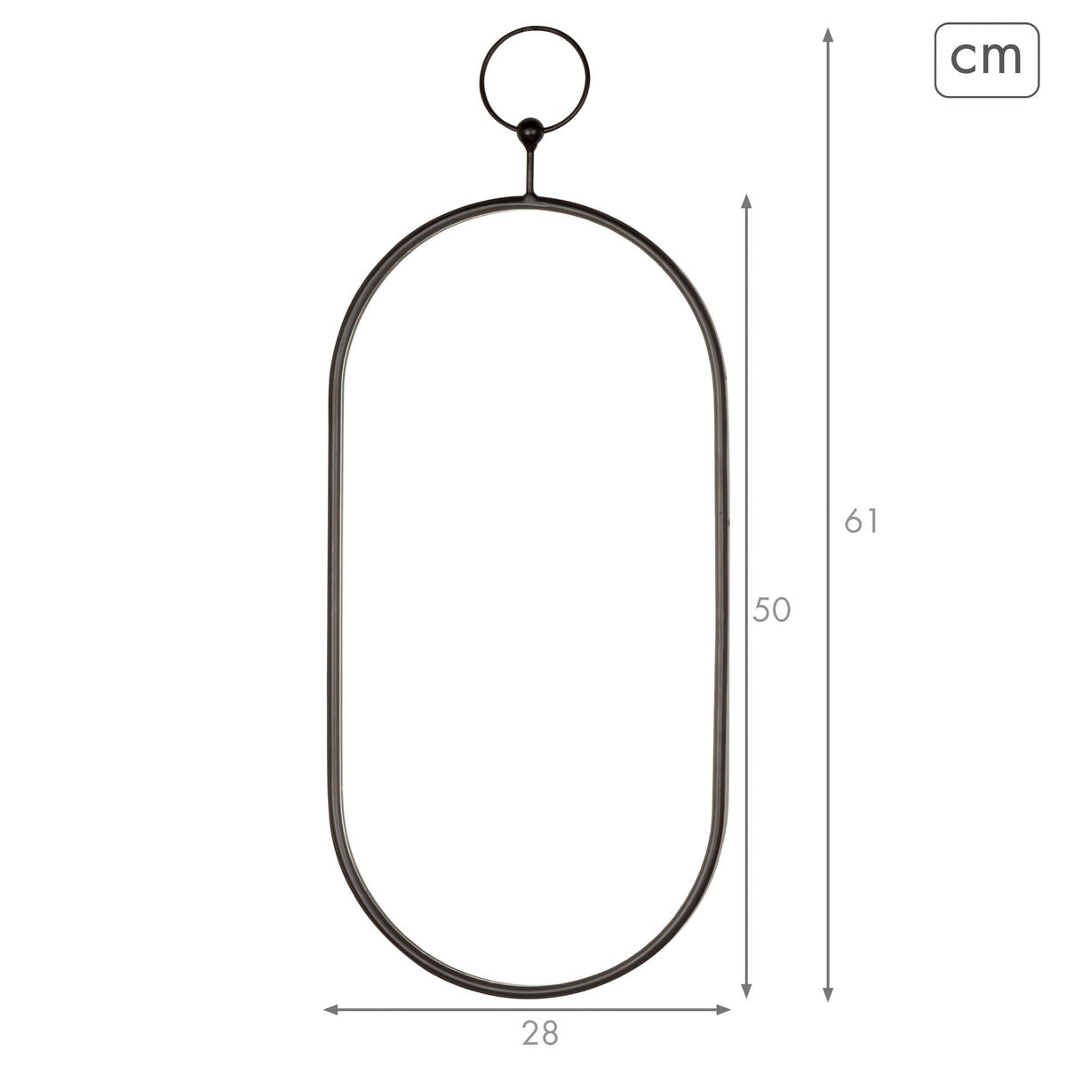 Garderoba Max Home železo (4 kusy) 57x12,5x31,5 cm – obrázek 4