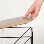 Garderobní stěna Max Home, železo, dřevo, MDF (4 kusy) – obrázek 5