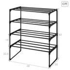 Regál Max Home kovový (4 ks) – obrázek 5