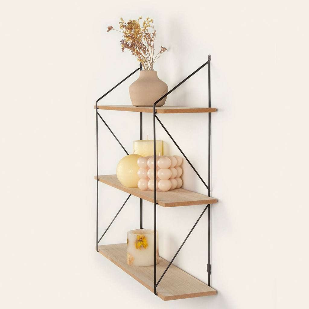Police Max Home železo, dřevo, MDF 50 x 49 x 12 cm (4 kusy) – obrázek 7