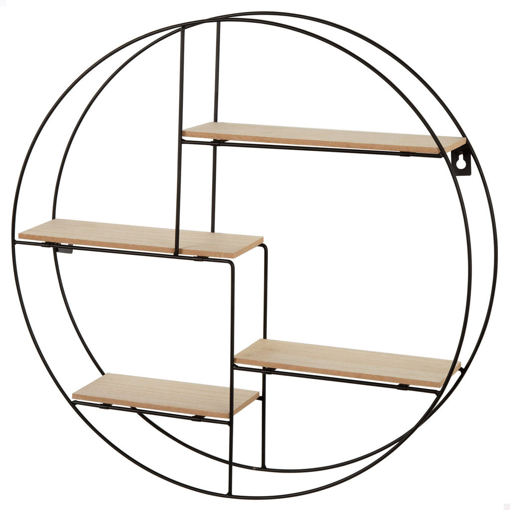 Regál Max Home železo dřevo MDF 50 x 50 x 10 cm (4 kusy) – obrázek 2