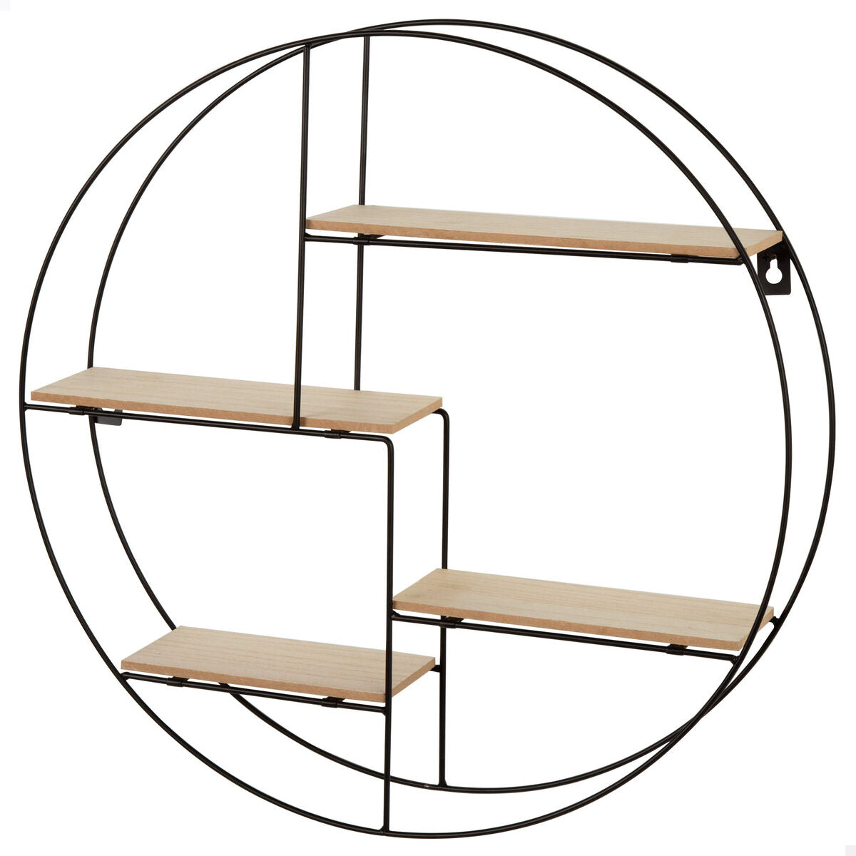 Regál Max Home železo dřevo MDF 50 x 50 x 10 cm (4 kusy) – obrázek 2