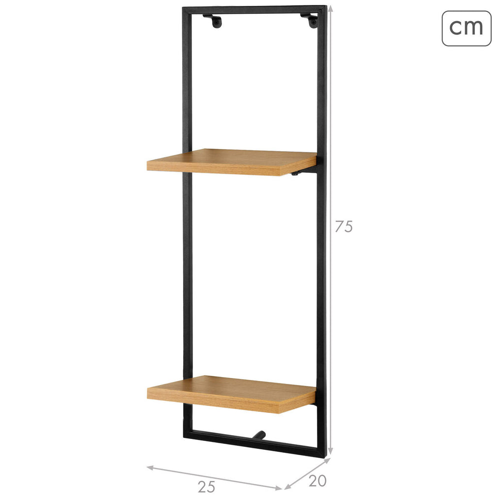 Police Max Home Železo Dřevo MDF 25 X 75 X 20 CM (4 kusy) 77.5x11x27.5 cm – obrázek 5