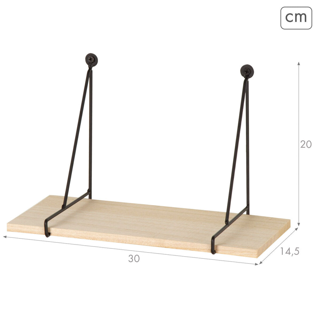 Police Max Home železo dřevo MDF 30 x 20 x 14,5 cm (6 kusů) – obrázek 5