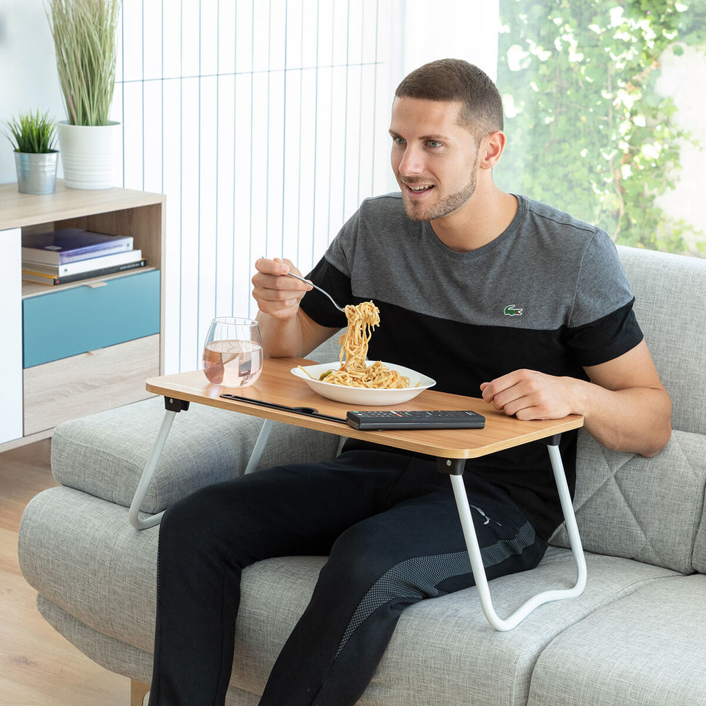 Skládací stolek Muvisk InnovaGoods, 60 × 40 cm, s držákem na tablet – obrázek 4