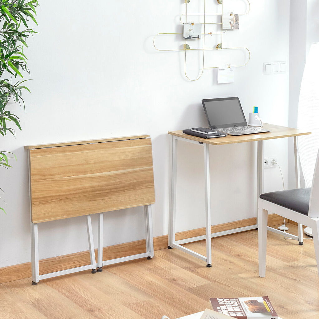 Skládací stolek Dolenkaf InnovaGoods, 80 × 75 cm, MDF a ocel – obrázek 6