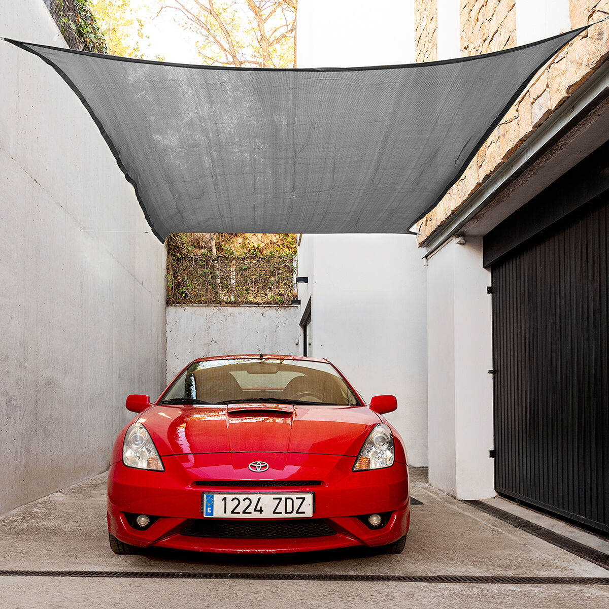 Obdélníková sluneční plachta Shazail InnovaGoods 2 x 3 m – obrázek 2