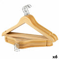 Sada ramínek Max Home přírodní Dřevo Ocel 44,5 x 23 x 1 cm 10 kusů (6 ks)