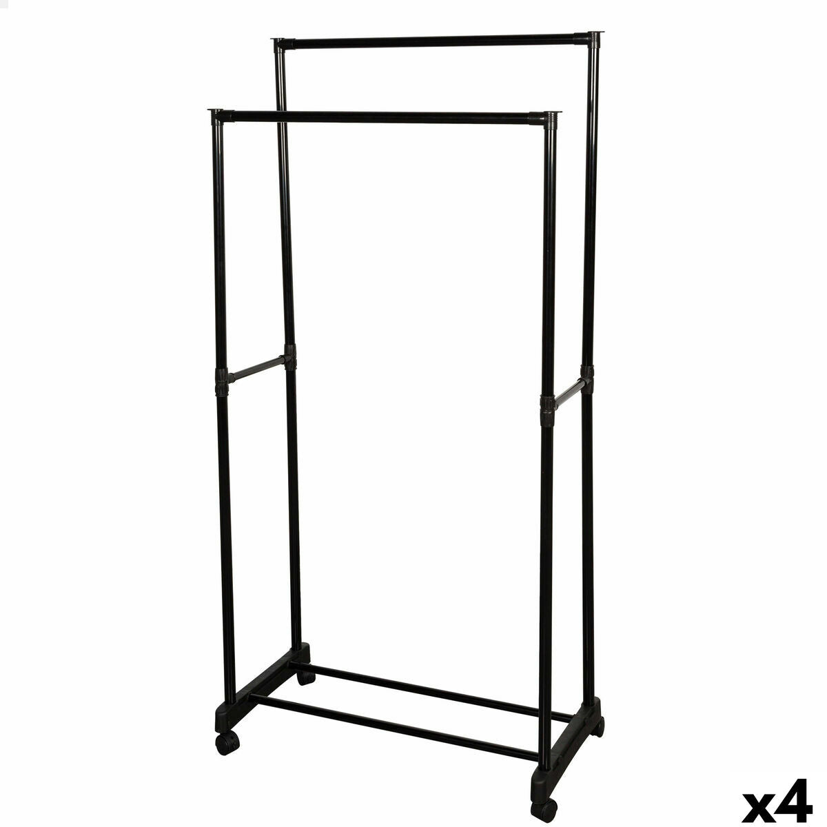 Šatní skříň Max Home ocel plast 75 x 157 x 40 cm (4 kusy)