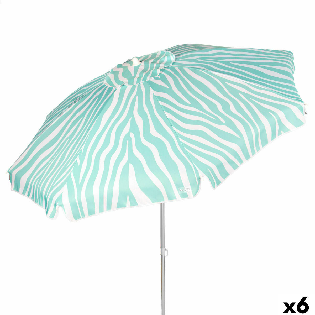 Slunečník Aktivní Modrá 200 x 195 x 200 cm (6 ks)