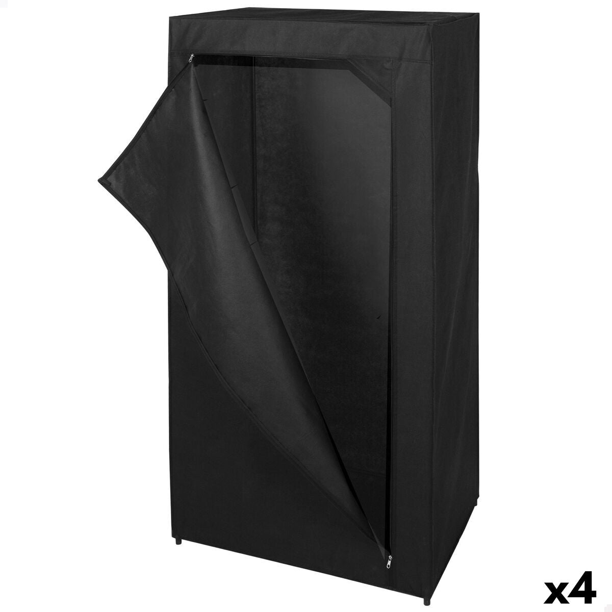 Organizér na oblečení a boty Max Home černý 70 x 148 x 46 cm 4 kusy