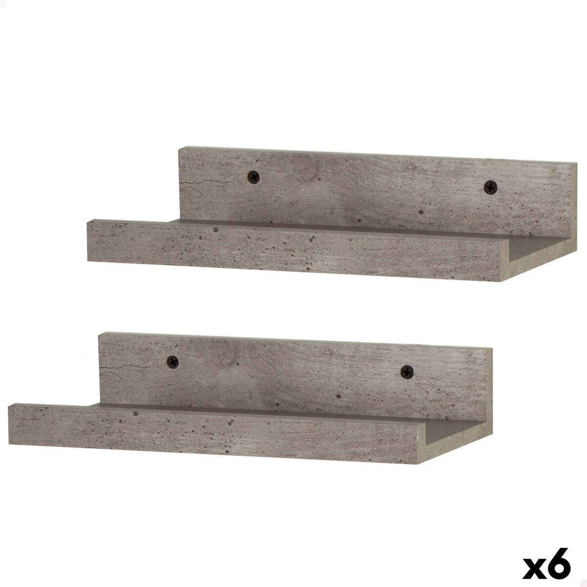 Police Max Home dřevo MDF 25 X 5 X 10 CM (6 kusů) 27x19x25 cm dřevo MDF