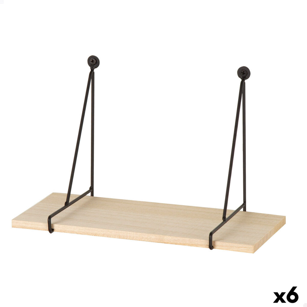 Police Max Home železo dřevo MDF 30 x 20 x 14,5 cm (6 kusů)